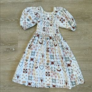 Rylee + Cru Della Folklore Dress Size 2-3T